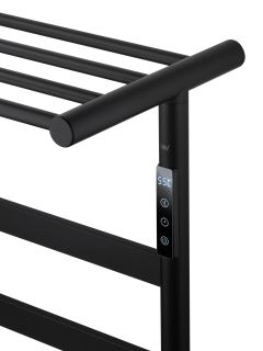 Полотенцесушитель электрический Wonzon & Woghand Essen WW-A403-MB 57x77 см чёрный матовый